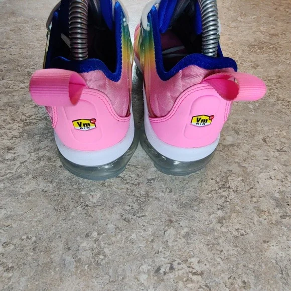 Nike Air Vapor Max Plus 'Cotton Candy Rainbow' FJ4550-606 Womens 7 *Barely Worn - Picture 7 of 12